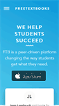 Mobile Screenshot of freetextbooks.com